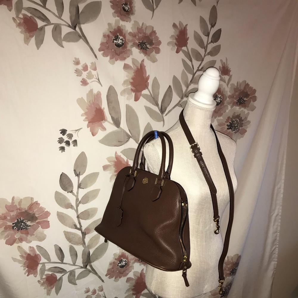 Tory Burch Side Zip Satchel